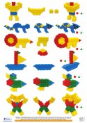 Morphun Konstrukcje 200 el. - Klocki konstrukcyjne Morphun