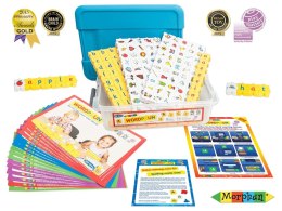 Morphun - Małe litery + 100 Obrazków 172 el. - Klocki edukacyjne Morphun