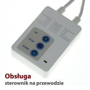 Ekran elektryczny 4:3 120" 244x183cm z pilotem FS-120 4:3 Ekran elektryczny 4:3 120" 244x183cm z pilotem FS-120 4:3