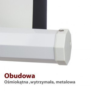 Ekran ręczny na statywie 4:3 120" 244x183cm TS-120 4:3 Ekran ręczny na statywie 4:3 120" 244x183cm TS-120 4:3
