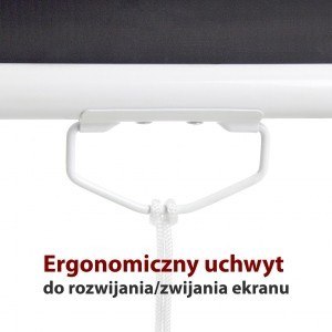 Ekran ręczny półautomat 4:3 100" 203x152cm MS-100 4:3 Ekran ręczny półautomat 4:3 100" 203x152cm MS-100 4:3