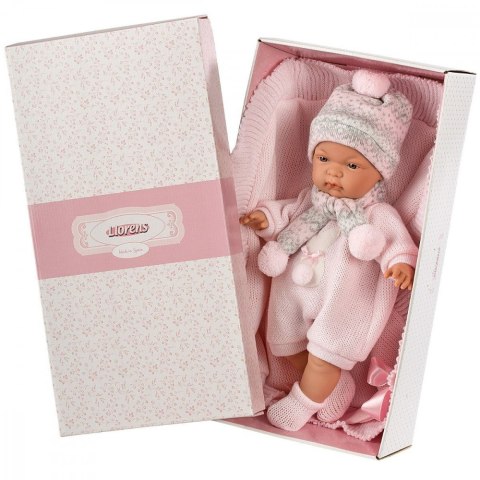 Lalka bobas z dźwiękiem, płacze i mówi mama, papa Lalka bobas z dźwiękiem, płacze i mówi mama, papa