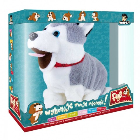 Maskotka interaktywna Figo Pies reagujący na komendy Husky Maskotka interaktywna Figo Pies reagujący na komendy Husky