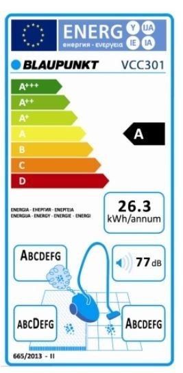 Odkurzacz VCC301 Cyklon Bezworkowy Odkurzacz VCC301 Cyklon Bezworkowy