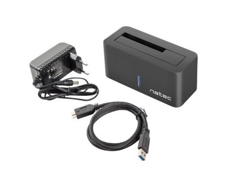 Stacja dokująca HDD Kangaroo SATA 2.5''+3.5'' USB 3.0 + zasilacz Stacja dokująca HDD Kangaroo SATA 2.5''+3.5'' USB 3.0 + zasilacz