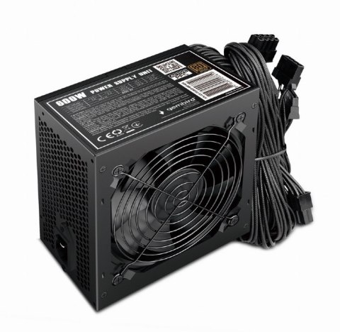 Zasilacz ATX 80+Bronze 600W aktywne PFC, 12cm wentylator Zasilacz ATX 80+Bronze 600W aktywne PFC, 12cm wentylator