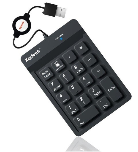 Klawiatura ACK-118BK2 odporna na kurz, IP64 Klawiatura ACK-118BK2 odporna na kurz, IP64