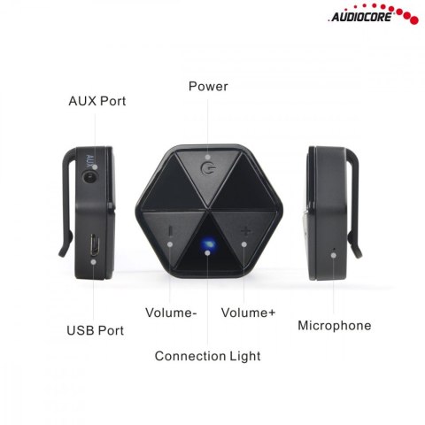Odbiornik słuchawkowy Bluetooth AC815 Odbiornik słuchawkowy Bluetooth AC815