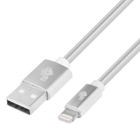 Kabel Lightning-USB 1.5m srebrny MFi Kabel Lightning-USB 1.5m srebrny MFi