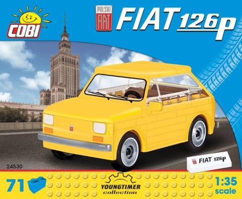 Klocki 71 elementów Polski Fiat 126P Klocki 71 elementów Polski Fiat 126P