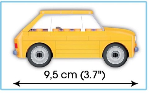 Klocki 71 elementów Polski Fiat 126P Klocki 71 elementów Polski Fiat 126P