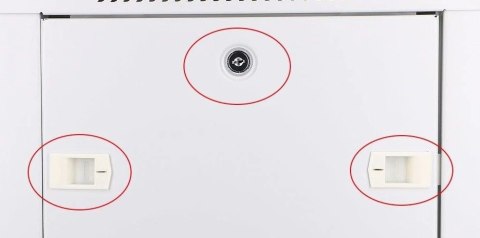 Szafka wisząca rack 6U 600x450 szara szklane drzwi Szafka wisząca rack 6U 600x450 szara szklane drzwi