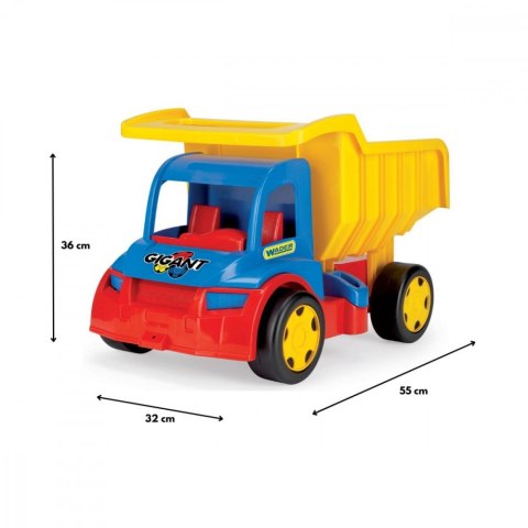Wywrotka 55 cm Gigant Truck pudełko Wywrotka 55 cm Gigant Truck pudełko