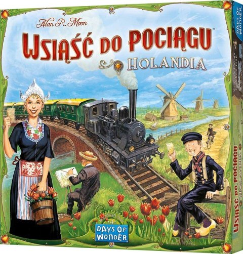 Gra Wsiąść do pociągu Kolekcja Map 4 - Holandia Gra Wsiąść do pociągu Kolekcja Map 4 - Holandia