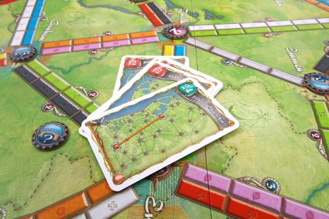 Gra Wsiąść do pociągu Kolekcja Map 4 - Holandia Gra Wsiąść do pociągu Kolekcja Map 4 - Holandia