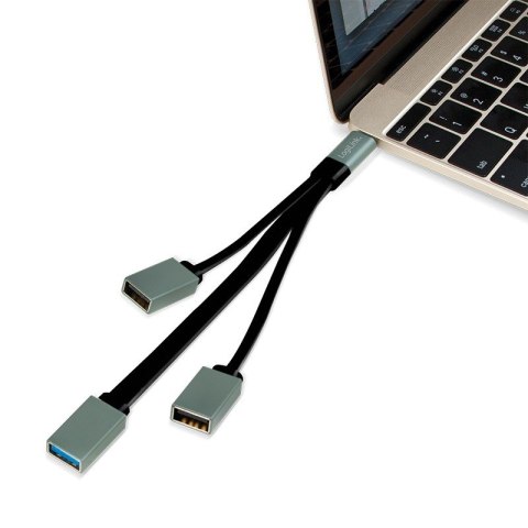 Hub USB-C 3.1, 3 porty Hub USB-C 3.1, 3 porty