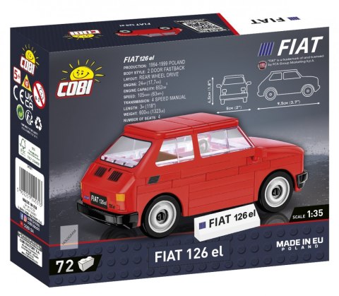 Klocki Youngtimer Collection Fiat 126p el Klocki Youngtimer Collection Fiat 126p el