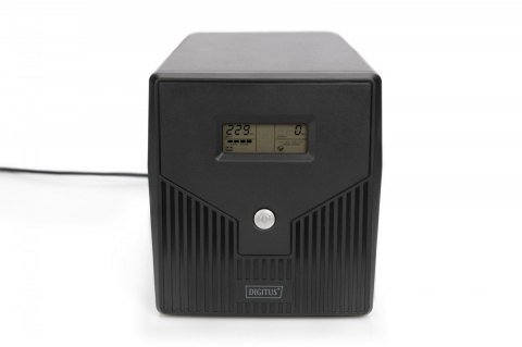 Zasilacz awaryjny UPS Line-Ineractive LCD, 2000VA/1200W, 2x12V/9Ah, AVR, 4xSCHUKO, USB, RS232, RJ45 Zasilacz awaryjny UPS Line-Ineractive LCD, 2000VA/1200W, 2x12V/9Ah, AVR, 4xSCHUKO, USB, RS232, RJ45
