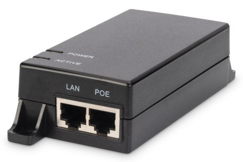 Zasilacz/Adapter PoE 802.3af, max. 48V 15.4W Gigabit 10/100/1000Mbps, aktywny Zasilacz/Adapter PoE 802.3af, max. 48V 15.4W Gigabit 10/100/1000Mbps, aktywny