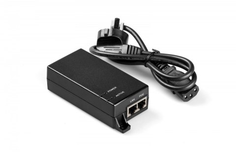 Zasilacz/Adapter PoE 802.3af, max. 48V 15.4W Gigabit 10/100/1000Mbps, aktywny Zasilacz/Adapter PoE 802.3af, max. 48V 15.4W Gigabit 10/100/1000Mbps, aktywny
