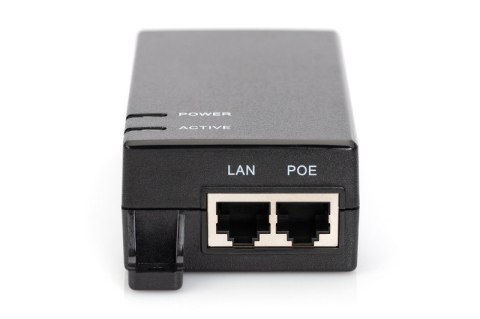 Zasilacz/Adapter PoE 802.3af, max. 48V 15.4W Gigabit 10/100/1000Mbps, aktywny Zasilacz/Adapter PoE 802.3af, max. 48V 15.4W Gigabit 10/100/1000Mbps, aktywny