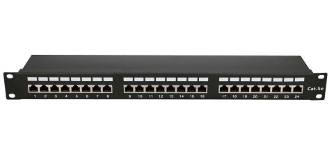 Patchpanel 24 porty CAT5E FTP V2 Patchpanel 24 porty CAT5E FTP V2