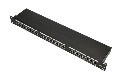 Patchpanel 24 porty CAT5E FTP V2 Patchpanel 24 porty CAT5E FTP V2