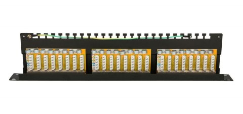 Patchpanel 24 porty CAT6 STP V2 Patchpanel 24 porty CAT6 STP V2