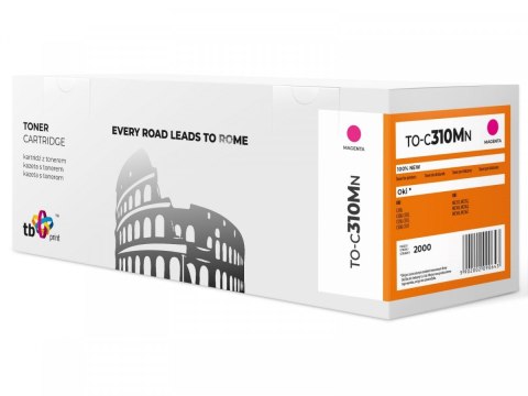 Toner do OKI C310 TO-C310MN magenta 100% nowy Toner do OKI C310 TO-C310MN magenta 100% nowy