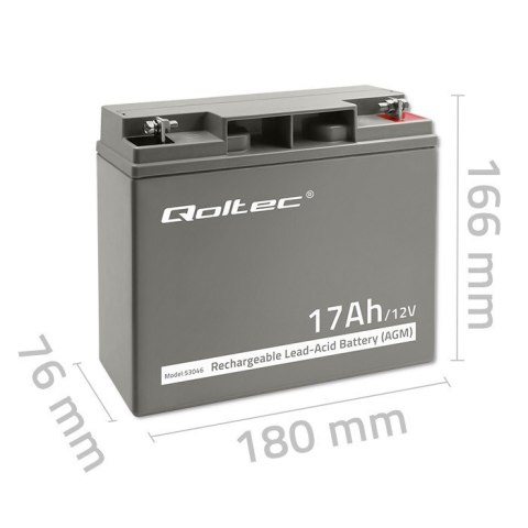 Akumulator AGM 12V | 17Ah | max. 255A Akumulator AGM 12V | 17Ah | max. 255A