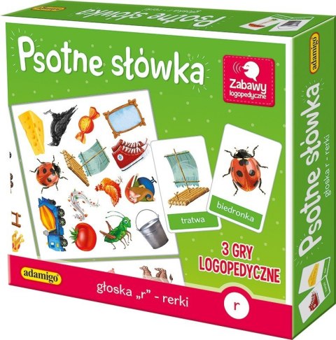 Gra Psotne słówka - głoska R-rerki Gra Psotne słówka - głoska R-rerki