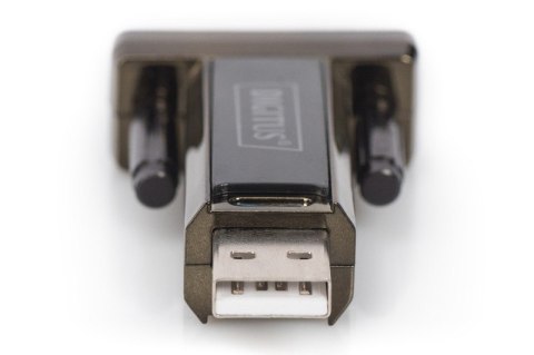 Konwerter/Adapter USB 2.0 do RS232 (DB9) z kablem USB A M/Ż długość 80cm Konwerter/Adapter USB 2.0 do RS232 (DB9) z kablem USB A M/Ż długość 80cm