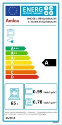 Kuchnia gazowo-elektryczna 617GEH3.33HZpTaDpA(W)