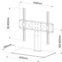 Ministolik/stojak + uchwyt do TV 32-55 cali 40 kg SD-33
