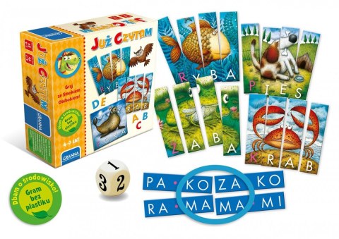 Gra Już czytam - gram ze smokiem obibokiem Gra Już czytam - gram ze smokiem obibokiem