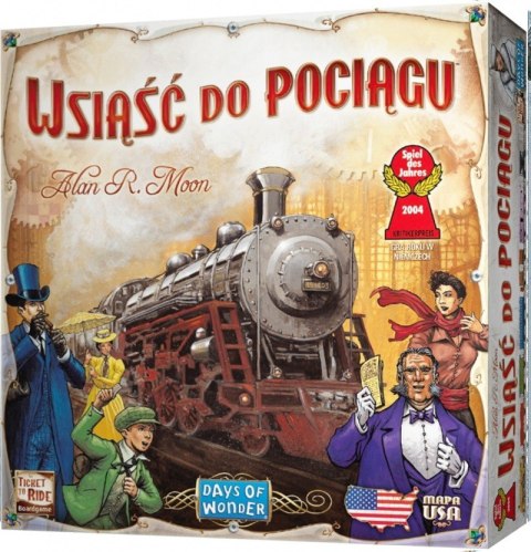 Gra Wsiąść do Pociągu USA Gra Wsiąść do Pociągu USA