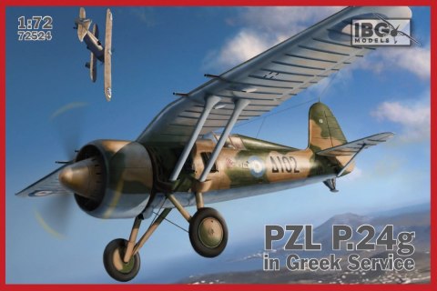 Model plastikowy PZL P.24g Greek Service Model plastikowy PZL P.24g Greek Service