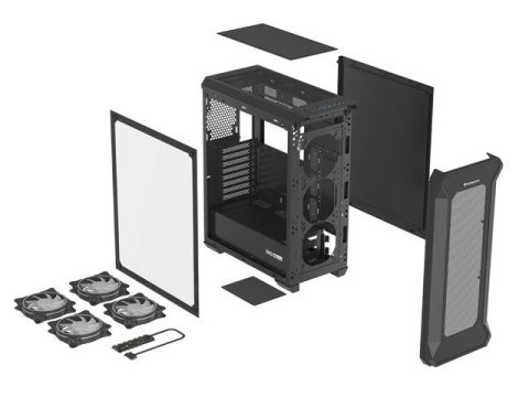 Obudowa Irid 505 V2 z oknem, ARGB, USB 3.0 Obudowa Irid 505 V2 z oknem, ARGB, USB 3.0