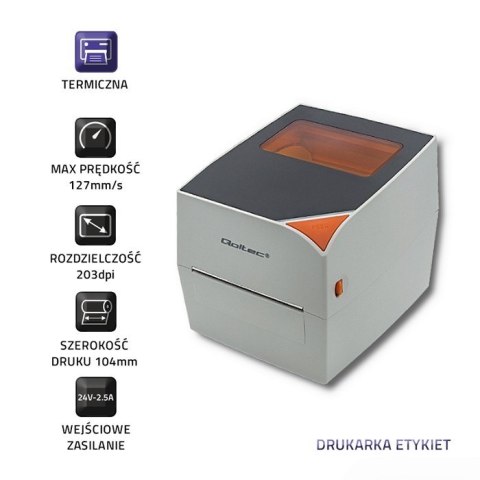 Drukarka etykiet termiczna | max.104mm Drukarka etykiet termiczna | max.104mm