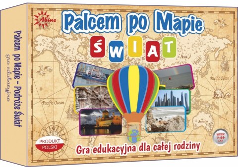 Gra Palcem po mapie - Świat Gra Palcem po mapie - Świat