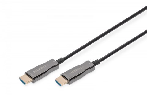 Kabel połączeniowy hybrydowy AOC HDMI 2.0 Premium HighSpeed 4K/60Hz UHD HDMI A/HDMI A M/M 10m Czarny Kabel połączeniowy hybrydowy AOC HDMI 2.0 Premium HighSpeed 4K/60Hz UHD HDMI A/HDMI A M/M 10m Czarny
