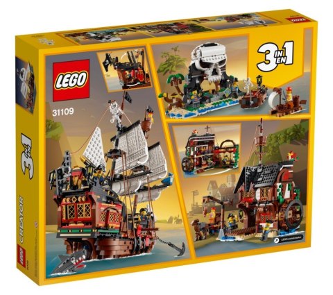 Klocki Creator 31109 Statek piracki Klocki Creator 31109 Statek piracki