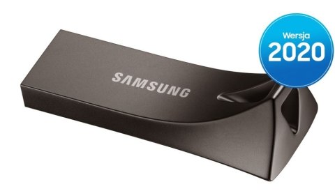 Pendrive BAR Plus USB3.1 256 GB Titan Gray Pendrive BAR Plus USB3.1 256 GB Titan Gray