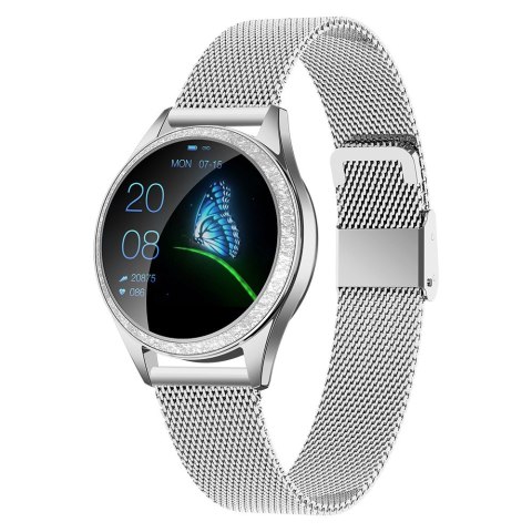 Smartwatch Oro Smart Crystal Srebry Smartwatch Oro Smart Crystal Srebry