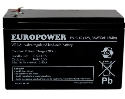 Akumulator EV 12V 9Ah Akumulator EV 12V 9Ah