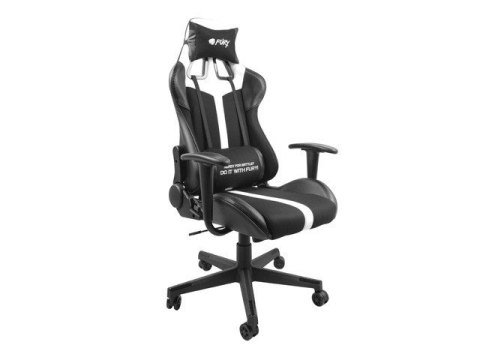 Fotel dla graczy Avenger XL Czarno-biały Fotel dla graczy Avenger XL Czarno-biały