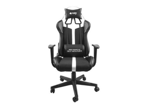 Fotel dla graczy Avenger XL Czarno-biały Fotel dla graczy Avenger XL Czarno-biały