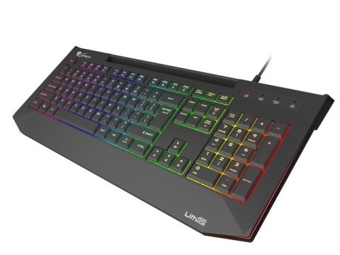 Klawiatura Genesis Lith 400 podświetlenie RGB X-Scissor Klawiatura Genesis Lith 400 podświetlenie RGB X-Scissor