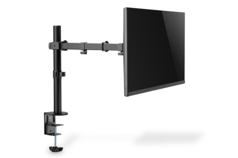 Uchwyt biurkowy pojedynczy z zaciskiem 1xLCD max. 32 cale max. 8 kg uchylno-obrotowy 270 (PIVOT) Uchwyt biurkowy pojedynczy z zaciskiem 1xLCD max. 32 cale max. 8 kg uchylno-obrotowy 270 (PIVOT)