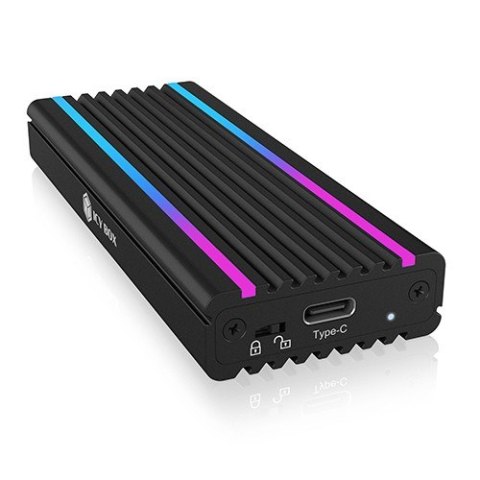 IB-1824ML-C31 Obudowa M.2 NVMe z oświetleniem RGB IB-1824ML-C31 Obudowa M.2 NVMe z oświetleniem RGB